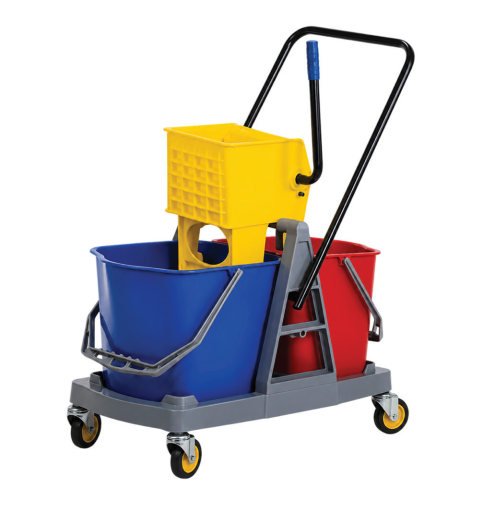 Double Bucket Wringer Trolley 34 L AF08075