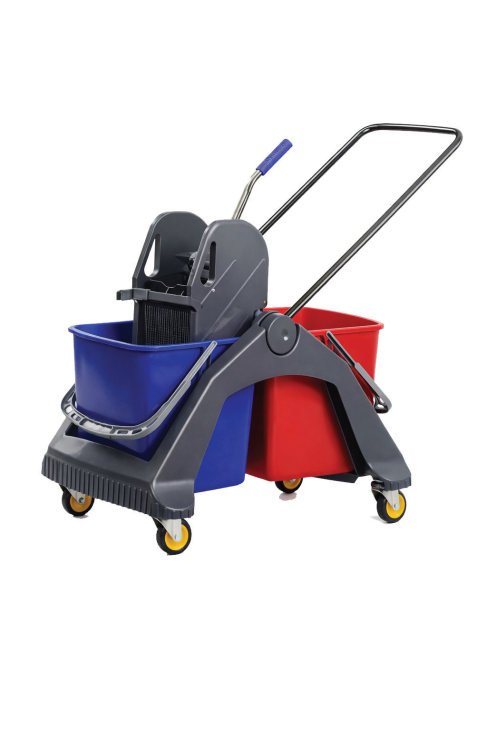 Double Bucket Wringer Trolley 60 L AF08092
