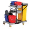 Janitor Cart Double Bucket AF08173