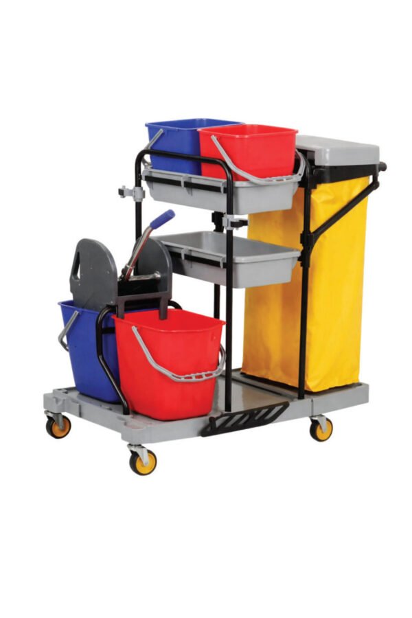 Janitor Cart Double Bucket AF08173