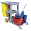 Janitor Cart With Double Bucket D-11-1C