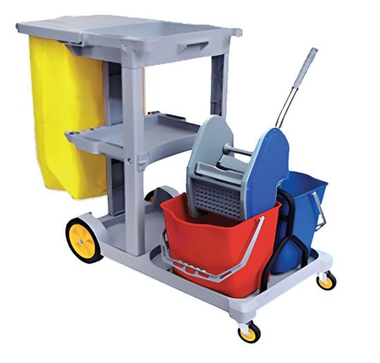 Janitor Cart With Double Bucket D-11-1C
