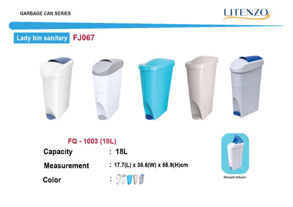 Lady Bin Sanitary