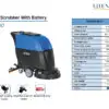 Auto Scrubber With Battery 210 rpm