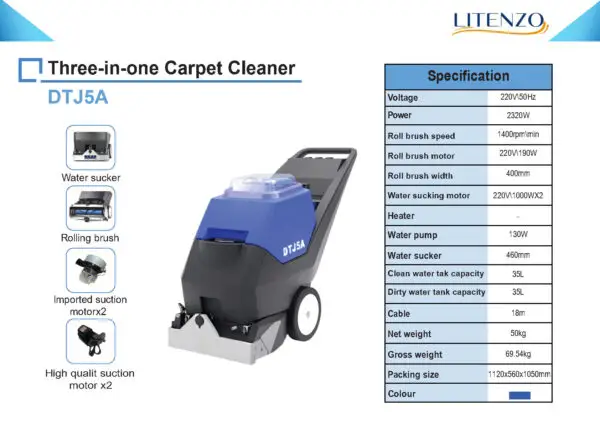 Carpet Cleaner 3 in 1 DTJ5A