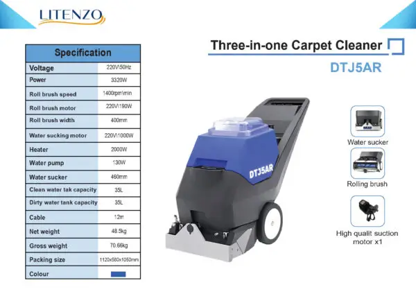 Carpet Cleaner 3 in 1 DTJ5AR
