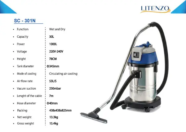 Wet & Dry 30 Liter